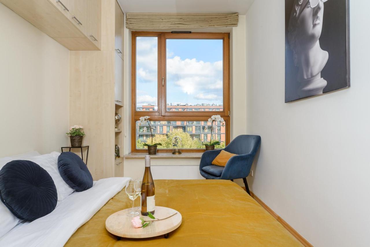 Lumina Apart With A Large Balcony Near Presidential Palace And River Warschau Exterior foto