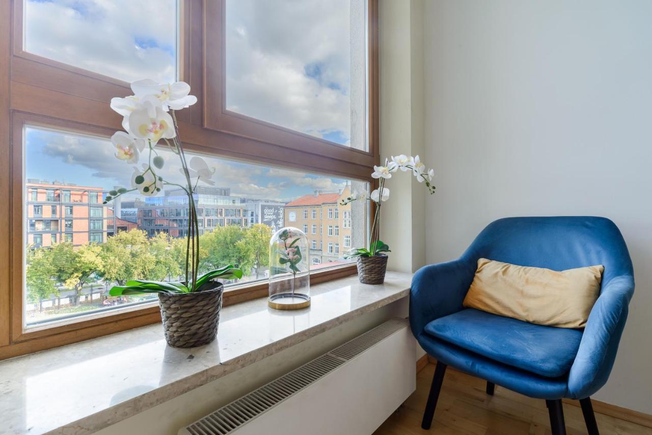 Lumina Apart With A Large Balcony Near Presidential Palace And River Warschau Exterior foto